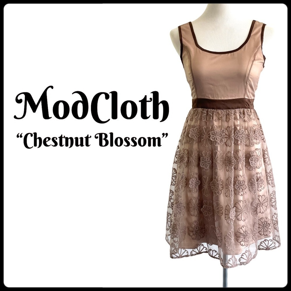 MODCLOTH RYU Chestnut Blossom Dress